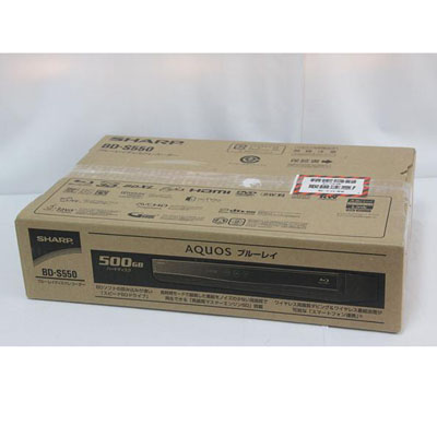 SHARP AQUOS BD-S550 �u���[���C���R�[�_�[ 2013�N�� | �V�i���承�i 20,000�~